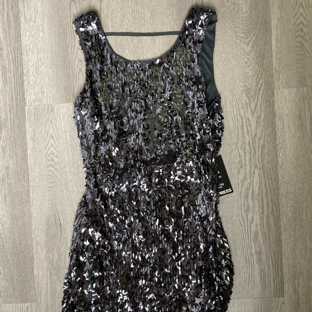 Express sequin dress